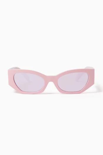 Cat-eye Sunglasses in Injected Plastic