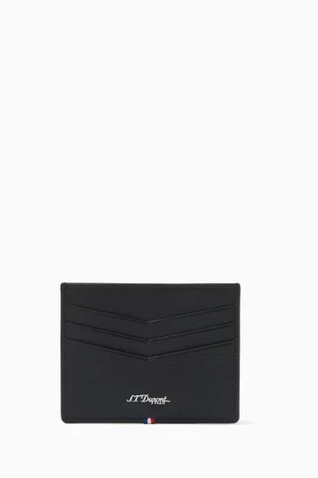 Neo Capsule Card Holder in Leather