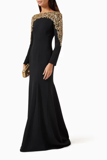 Solstice Embellished Gown