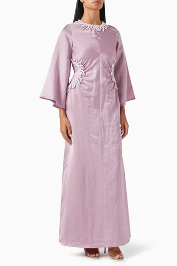 Brielle Embellished Kaftan Maxi Dress