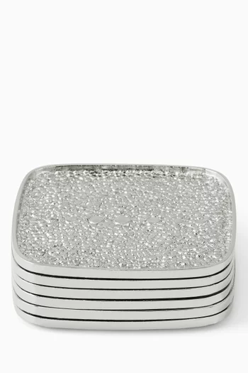 طقم قواعد أكواب من مجموعة شاجرين، 6 قطع