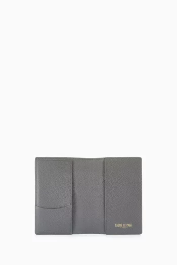 Etendard Passport Cover in Scale Canvas