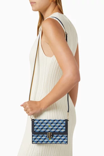 Ladies First Clutch in Saga Jacquard
