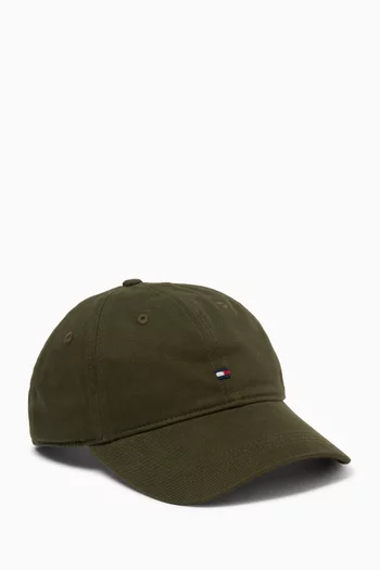 1985 Flag Baseball Cap in Cotton