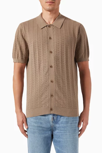 Tellaro Shirt in Cotton Knit