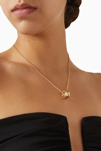 B.zero1 Pendant Necklace in 18kt Gold