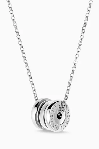 B.zero1 Pendant Necklace in 18kt White Gold