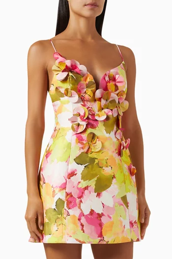 Isla Mini Dress in Cotton-blend