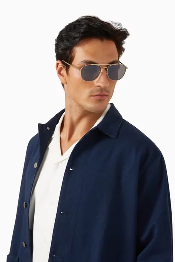 Rivetti Sunglasses in Titanium