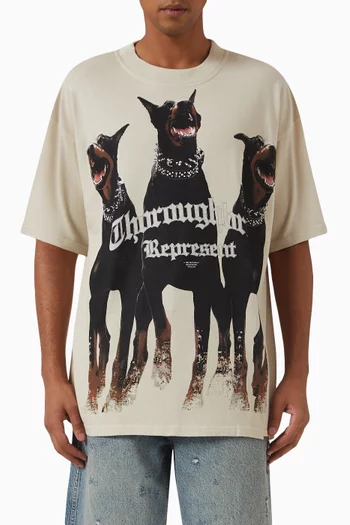 تي شيرت بطبعة Thoroughbred قطن