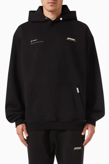 Patron of the Club Oversized Hoodie in Cotton