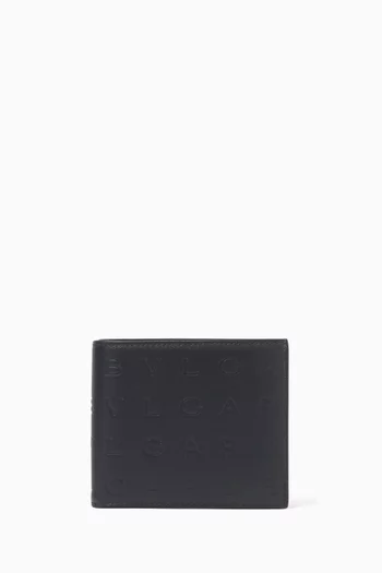 Logo Infinitum Bifold Wallet in Leather