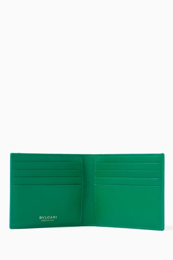 Logo Infinitum Bifold Wallet in Leather