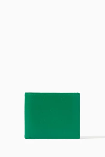 Logo Infinitum Bifold Wallet in Leather