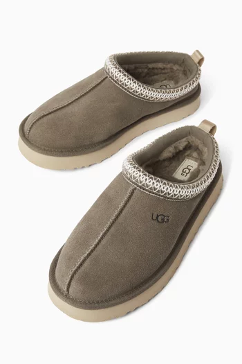 Tazz Slippers in Suede