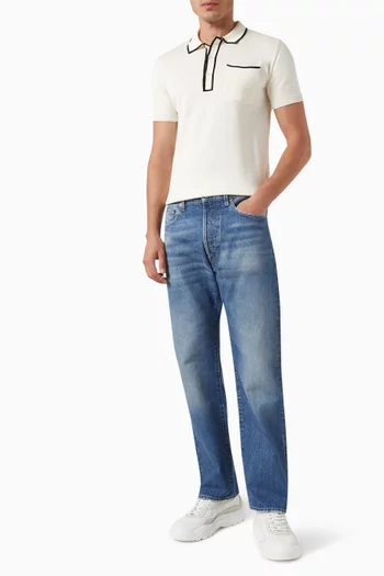 Valentino Garavani V Detail Jeans in Denim
