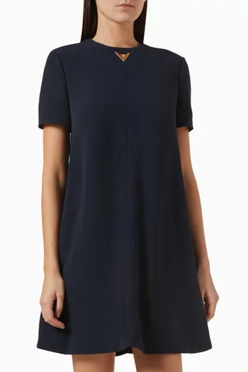 Valentino Garavani Structured Couture Mini Dress in Viscose
