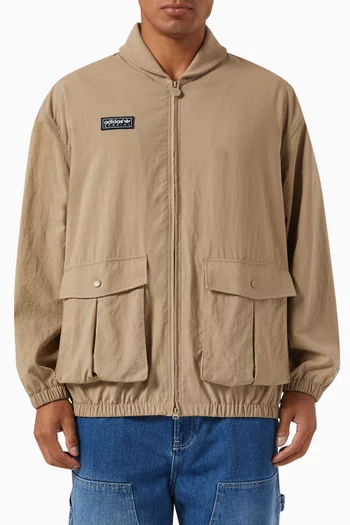 Trentham SPZL Jacket in Nylon Plain Weave