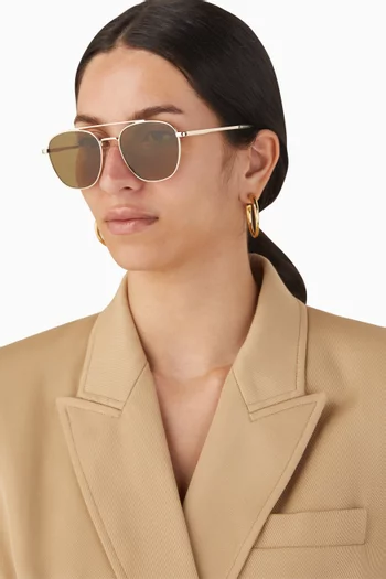 Metaphor Round Sunglasses