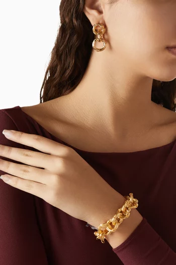 Maille Ariane Bracelet in Gold-plated Metal