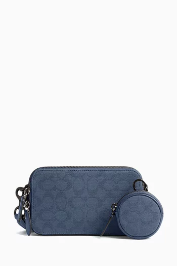 Coach crossbody bag blue top