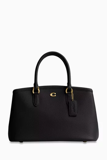Coach bailey carryall tote in pebble leather top