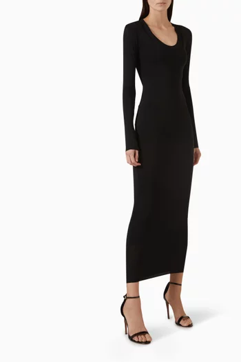 Layered 3-piece Maxi Dress in Jersey