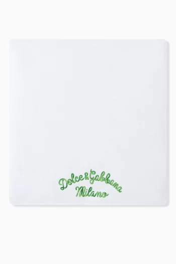 Majolica Print Blanket in Cotton Jersey