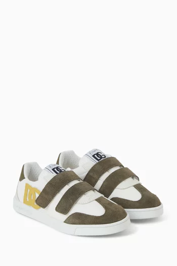 Logo Low-top Sneakers in Leather
