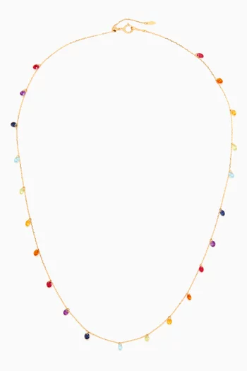 Chakra Necklace in 18kt Yellow Gold
