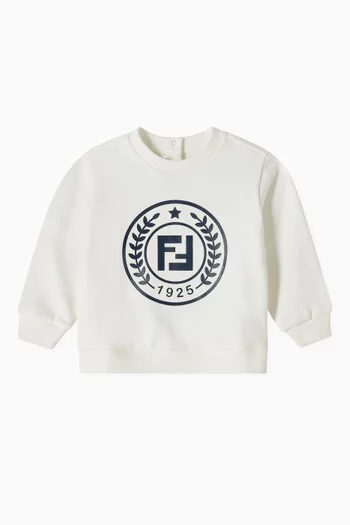 Logo Sweatshirt in Cotton