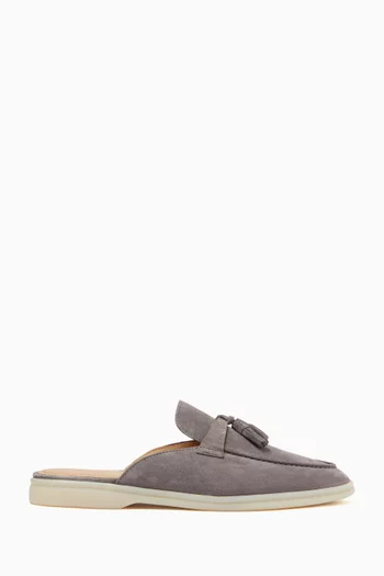 Lucrezia Mules in Suede