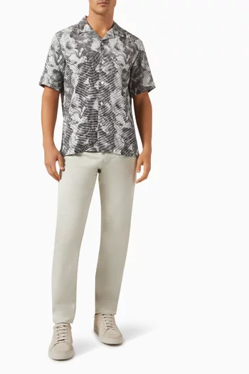 Irving Printed Shirt in Lyocell