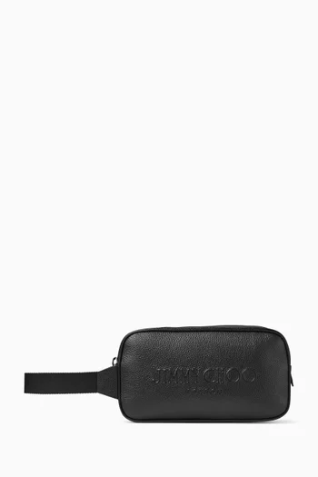 Denyon Embossed Travel Bag in Leather