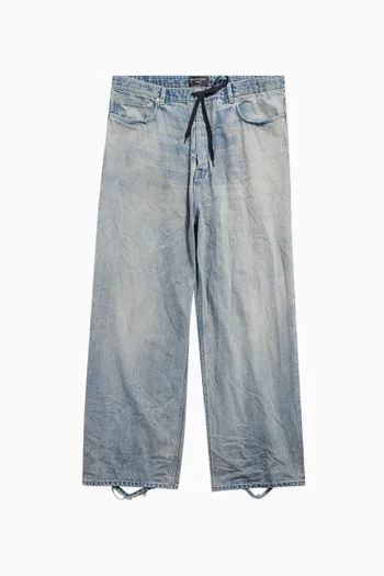 Oversize Baggy Pants in Organic Denim