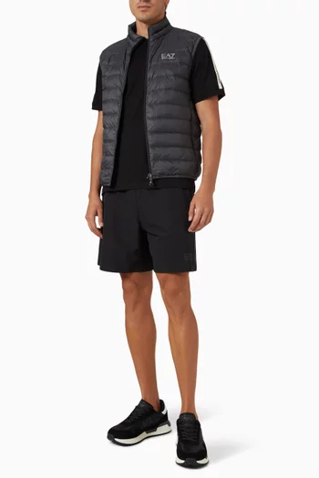 Quilted Puffer Vest in Nylon