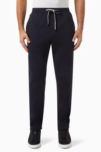 Micro Logo Sweatpants in Double-jersey