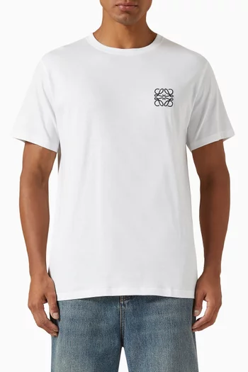 Anagram Logo T-shirt in Cotton