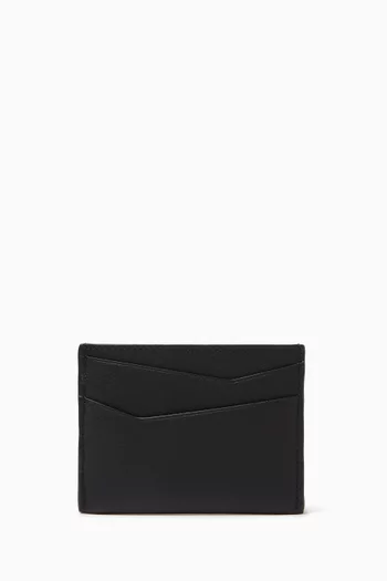 Puzzle Edge Cardholder in Calfskin