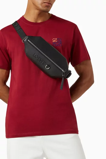 حقيبة سلينغ قابلة للتعديل جلد عجل