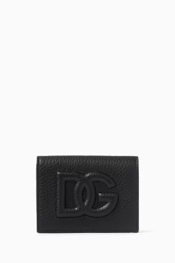 Logo-embossed Wallet in Leather