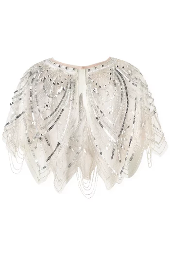 Snow Angel Cape in Tulle