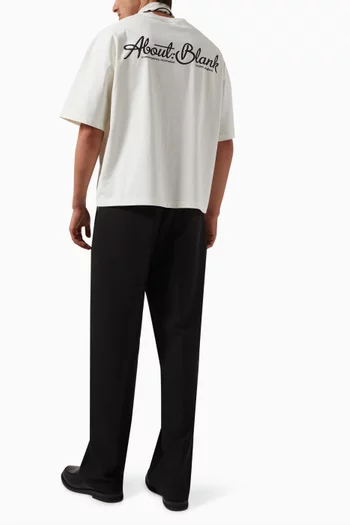 Banner T-shirt in Cotton