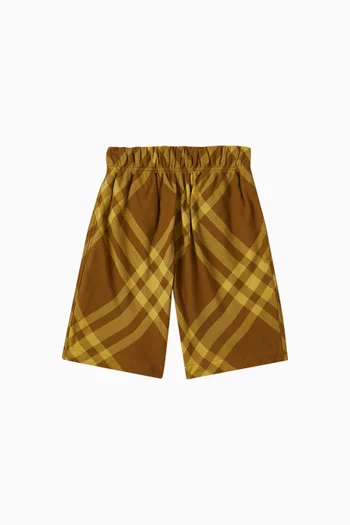 Burberry shorts mens yellow best sale