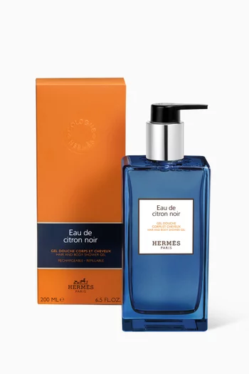 Eau de Citron Noir  Hair & Body Shower Gel Bottle, 200ml