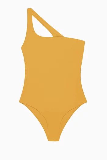 Evolve One-shoulder One-piece Swimsuit in Stretch Nylon