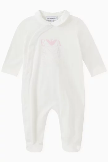 Shop Emporio Armani Bodysuits Rompers For Baby Girls Online in Kuwait Ounass