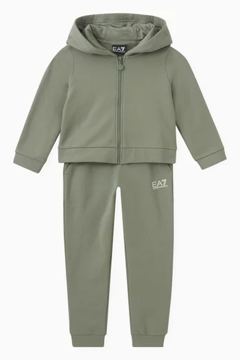 Girls armani tracksuit new arrivals