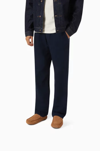 Ascot Slippers in Suede