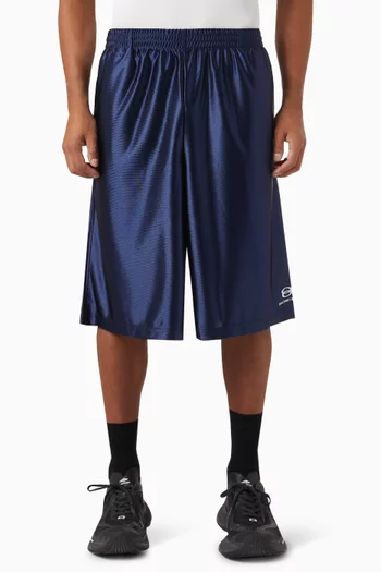 Unity Sports Icon Basketball Shorts in Laminated Jersey